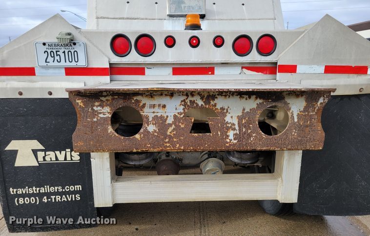 image for item DM8110 2007 Travis  bottom dump trailer