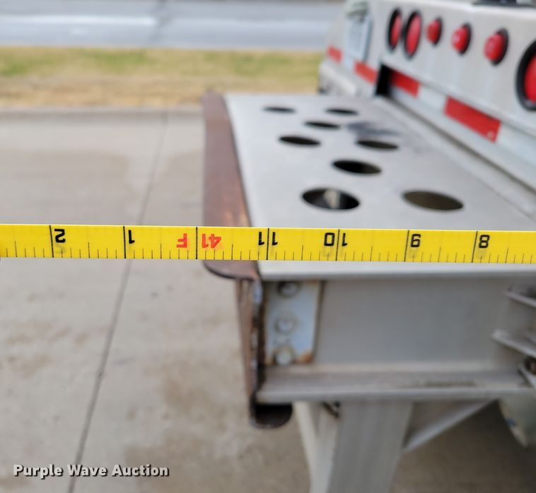 image for item DM8110 2007 Travis  bottom dump trailer