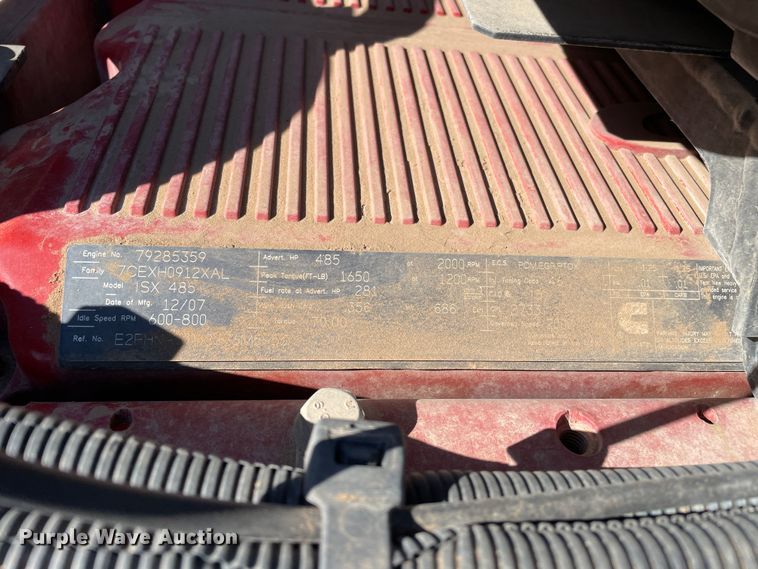 image for item DN4498 2009 Kenworth T800  vacuum truck