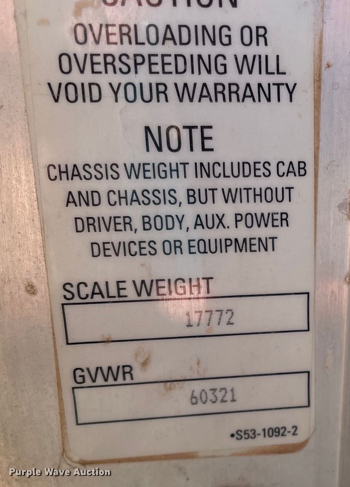 image for item DN4498 2009 Kenworth T800  vacuum truck