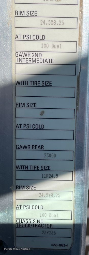 image for item DN4498 2009 Kenworth T800  vacuum truck