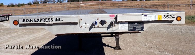 image for item DN6918 2013 Transcraft Benson AF53-102-2-524  flatbed trailer