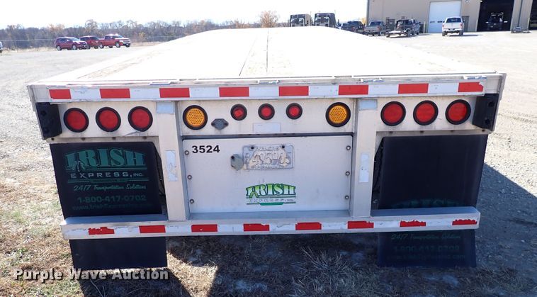 image for item DN6918 2013 Transcraft Benson AF53-102-2-524  flatbed trailer