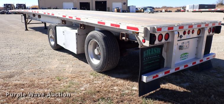 image for item DN6918 2013 Transcraft Benson AF53-102-2-524  flatbed trailer