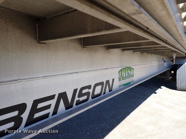 image for item DN6918 2013 Transcraft Benson AF53-102-2-524  flatbed trailer