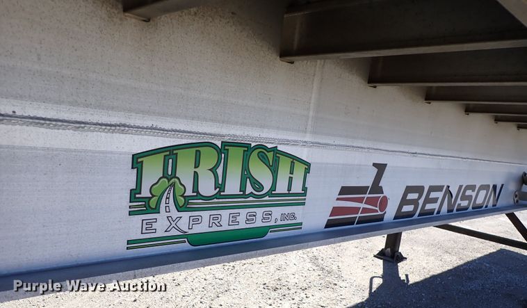 image for item DN6918 2013 Transcraft Benson AF53-102-2-524  flatbed trailer