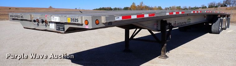 image for item DN6920 2013 Transcraft Benson AF53102-2-524  flatbed trailer