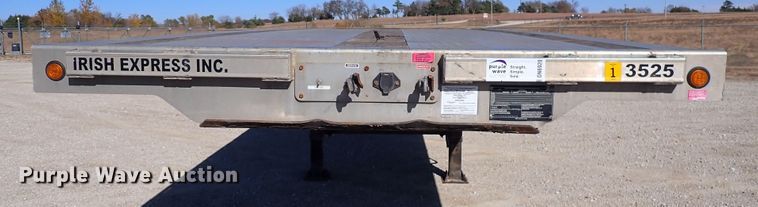 image for item DN6920 2013 Transcraft Benson AF53102-2-524  flatbed trailer