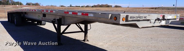 image for item DN6920 2013 Transcraft Benson AF53102-2-524  flatbed trailer