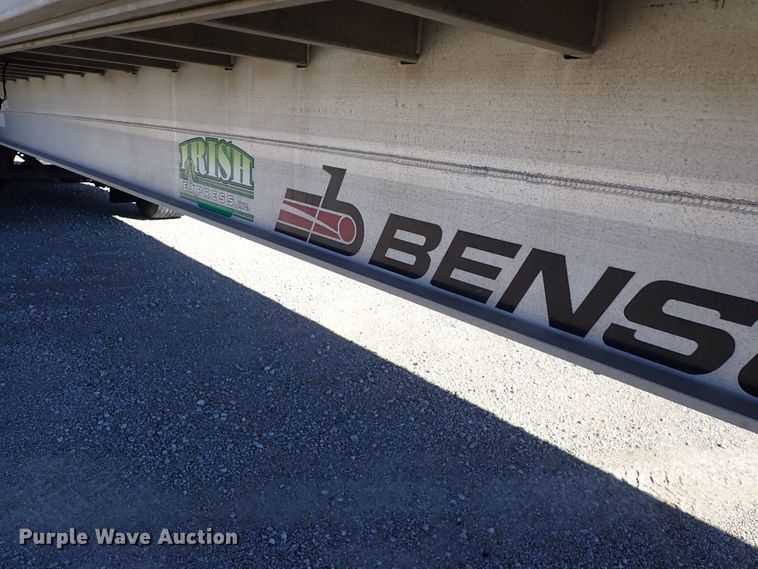 image for item DN6920 2013 Transcraft Benson AF53102-2-524  flatbed trailer