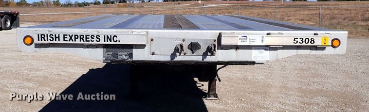 image for item DN6921 2012 Transcraft Benson ASDF53102-2  drop deck trailer
