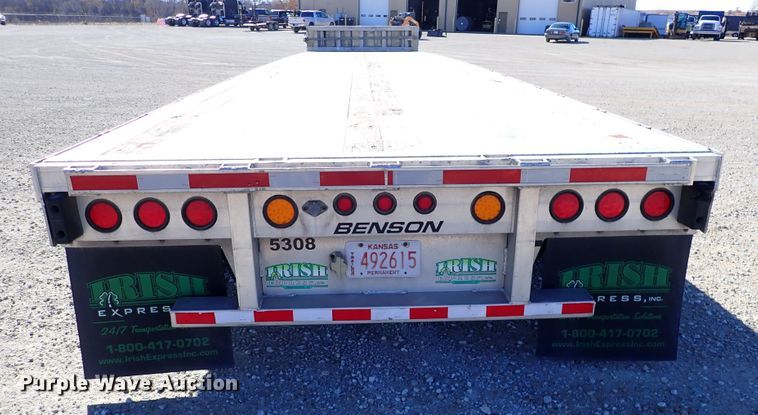 image for item DN6921 2012 Transcraft Benson ASDF53102-2  drop deck trailer