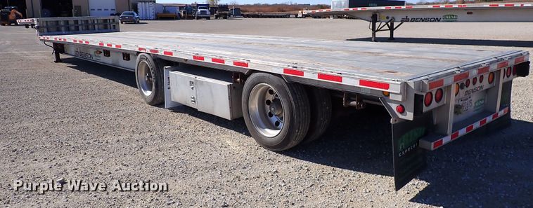 image for item DN6921 2012 Transcraft Benson ASDF53102-2  drop deck trailer