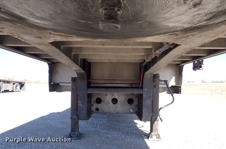 image for item DN6921 2012 Transcraft Benson ASDF53102-2  drop deck trailer