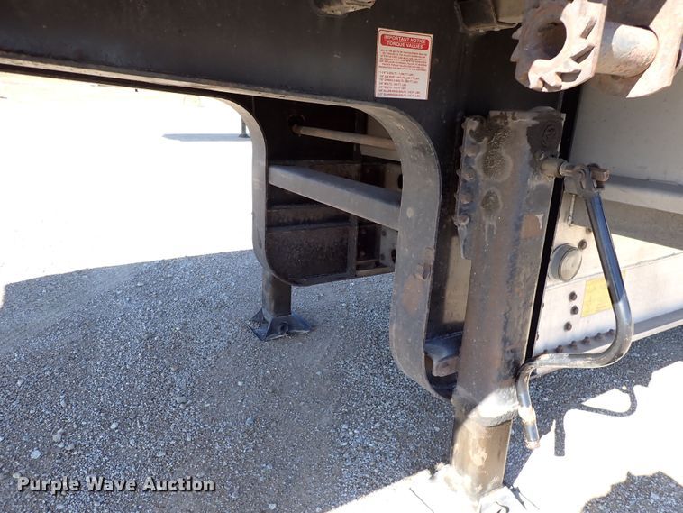 image for item DN6921 2012 Transcraft Benson ASDF53102-2  drop deck trailer