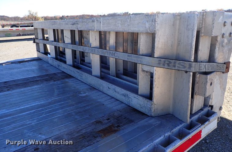 image for item DN6921 2012 Transcraft Benson ASDF53102-2  drop deck trailer