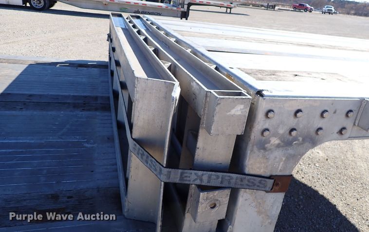 image for item DN6921 2012 Transcraft Benson ASDF53102-2  drop deck trailer