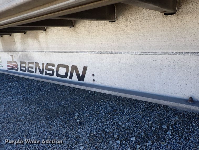 image for item DN6921 2012 Transcraft Benson ASDF53102-2  drop deck trailer