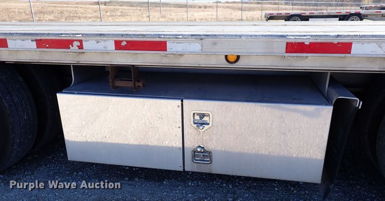 image for item DN6921 2012 Transcraft Benson ASDF53102-2  drop deck trailer