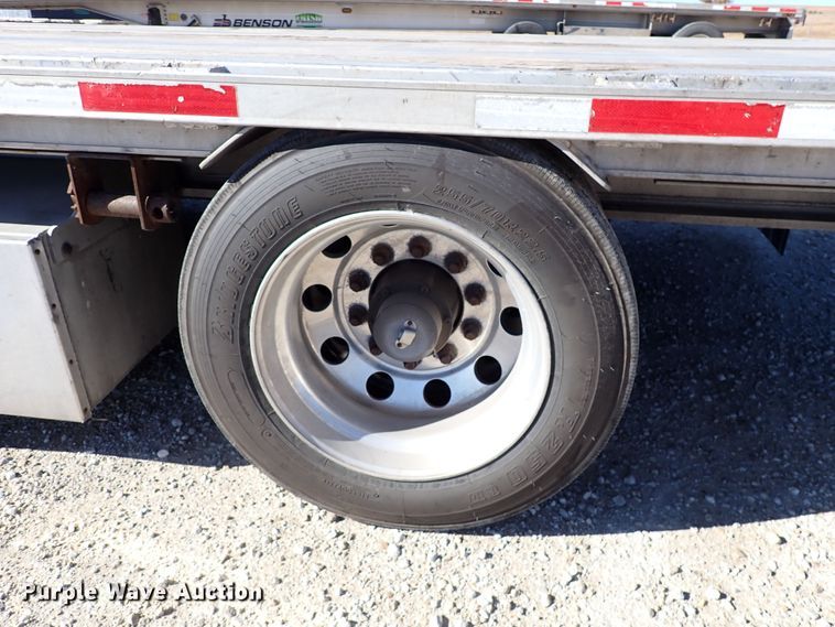 image for item DN6921 2012 Transcraft Benson ASDF53102-2  drop deck trailer