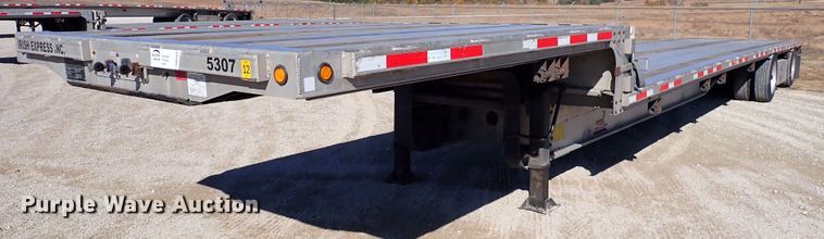 image for item DN6922 2012 Transcraft Benson ASDF53102-2  drop deck trailer
