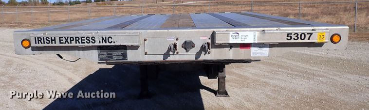 image for item DN6922 2012 Transcraft Benson ASDF53102-2  drop deck trailer