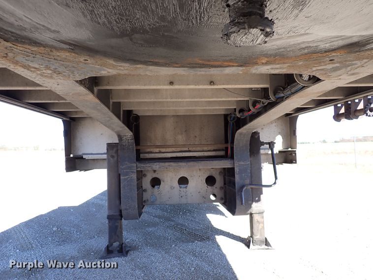 image for item DN6922 2012 Transcraft Benson ASDF53102-2  drop deck trailer