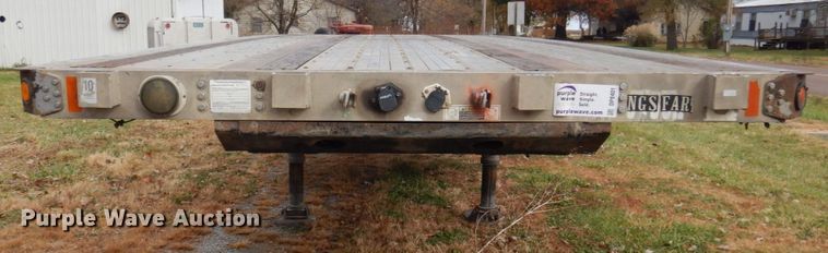 image for item DP0401 2007 Fontaine 1FTW-7-8048WSAWK  flatbed trailer