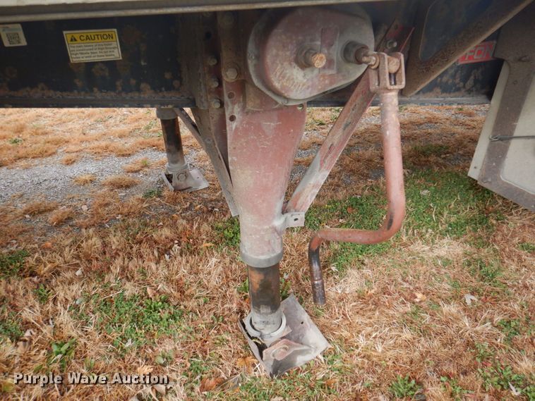 image for item DP0401 2007 Fontaine 1FTW-7-8048WSAWK  flatbed trailer