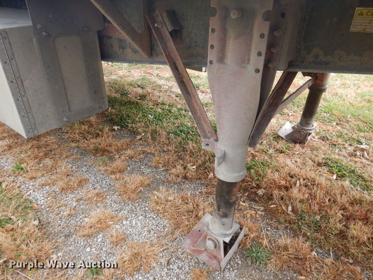 image for item DP0401 2007 Fontaine 1FTW-7-8048WSAWK  flatbed trailer