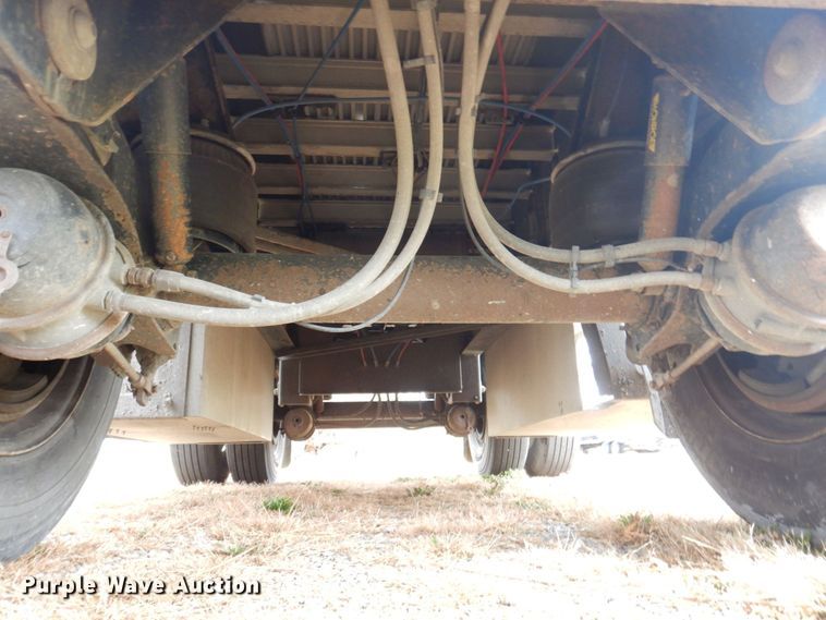 image for item DP0401 2007 Fontaine 1FTW-7-8048WSAWK  flatbed trailer