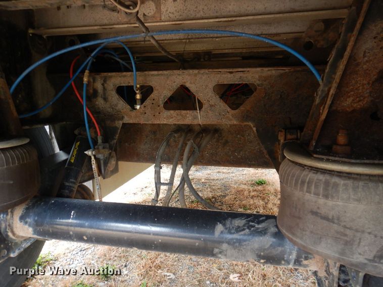 image for item DP0401 2007 Fontaine 1FTW-7-8048WSAWK  flatbed trailer