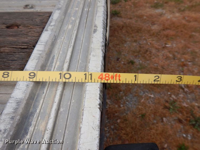 image for item DP0401 2007 Fontaine 1FTW-7-8048WSAWK  flatbed trailer