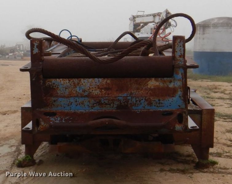 image for item DQ1882 1983 Aztec  oilfield trailer