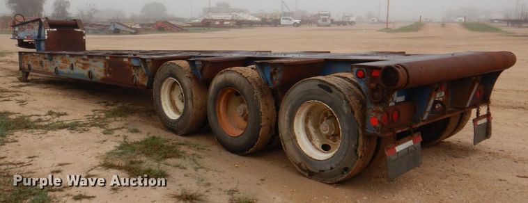 image for item DQ1882 1983 Aztec  oilfield trailer