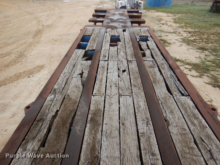 image for item DQ1882 1983 Aztec  oilfield trailer