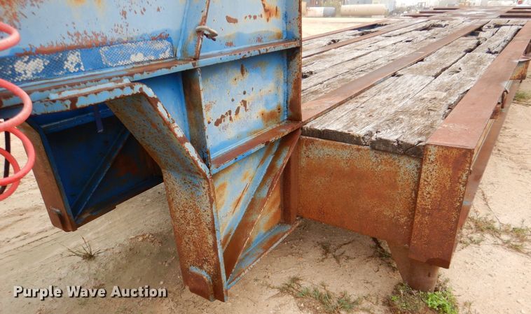 image for item DQ1882 1983 Aztec  oilfield trailer