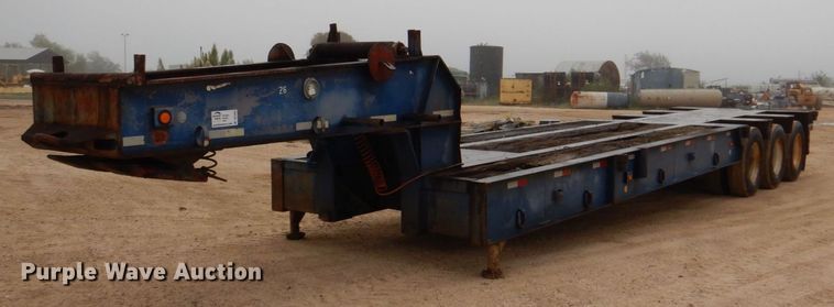 image for item DQ1883 1981 Aztec  oilfield trailer