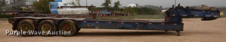 image for item DQ1883 1981 Aztec  oilfield trailer