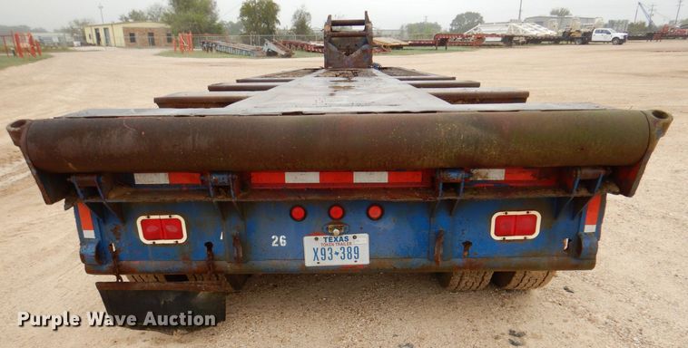 image for item DQ1883 1981 Aztec  oilfield trailer