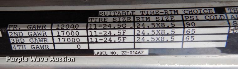 image for item DR2025 1996 Peterbilt 379  semi truck