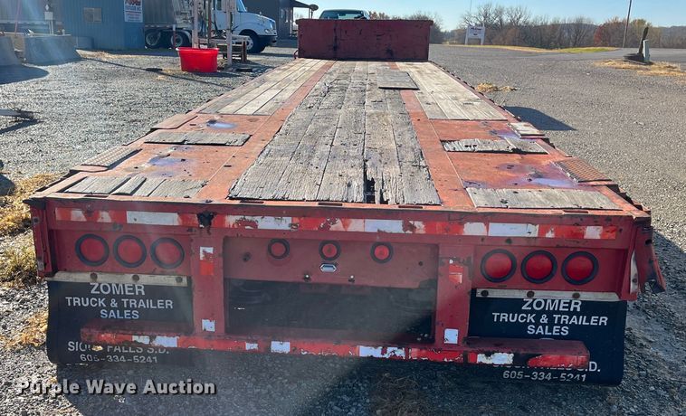 image for item DR7317 1997 Talbert  drop deck trailer