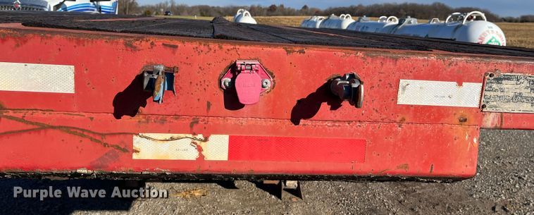 image for item DR7317 1997 Talbert  drop deck trailer