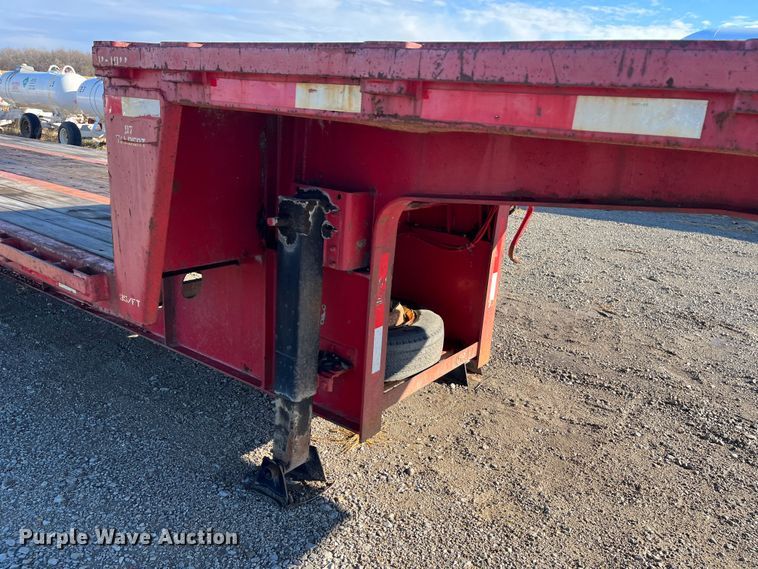 image for item DR7317 1997 Talbert  drop deck trailer