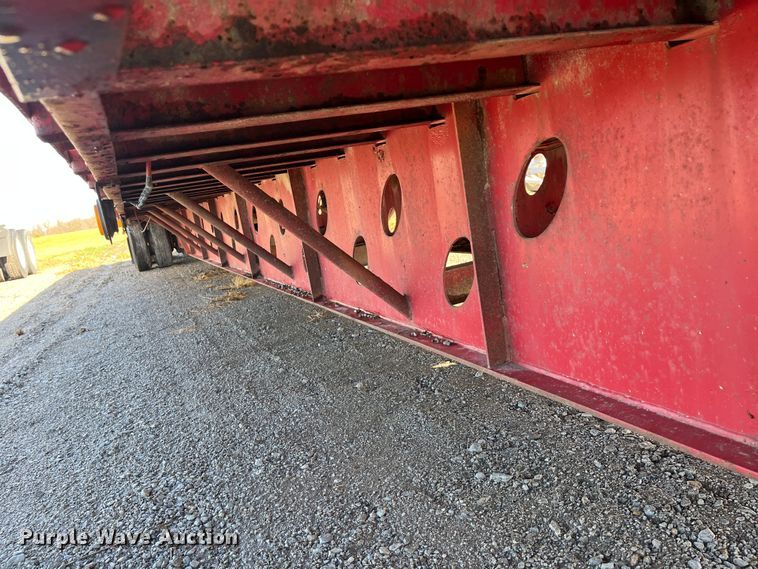 image for item DR7317 1997 Talbert  drop deck trailer