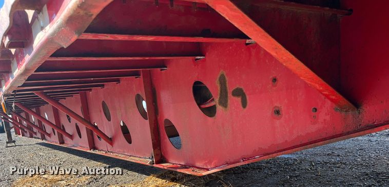 image for item DR7317 1997 Talbert  drop deck trailer