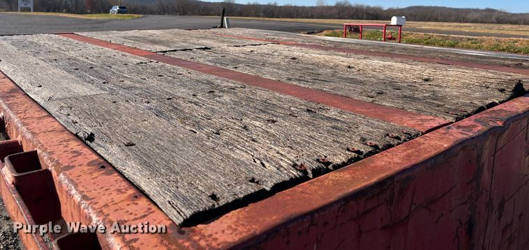 image for item DR7317 1997 Talbert  drop deck trailer