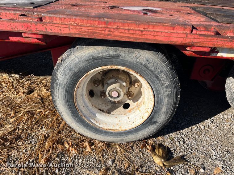 image for item DR7317 1997 Talbert  drop deck trailer