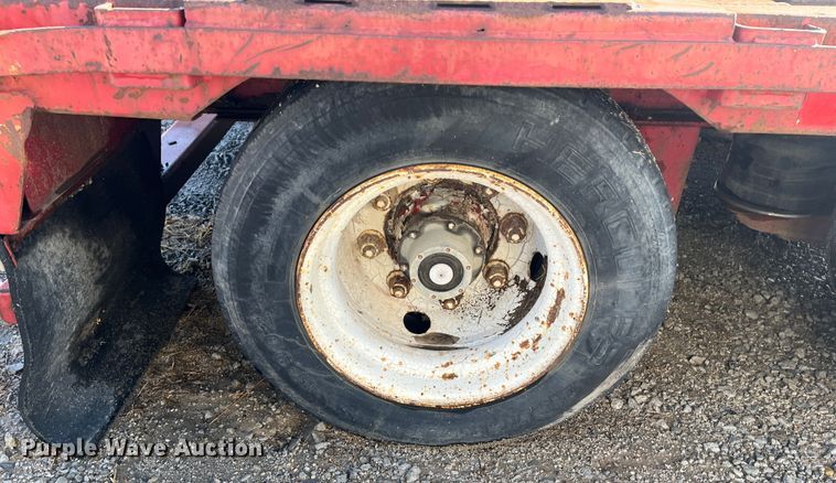 image for item DR7317 1997 Talbert  drop deck trailer