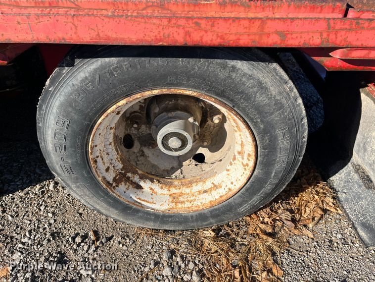 image for item DR7317 1997 Talbert  drop deck trailer